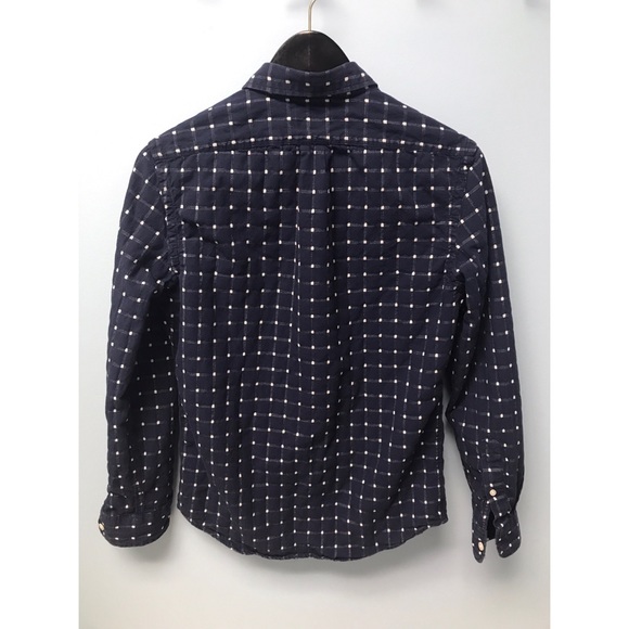Old Navy Dark Blue Button Down - Picture 2 of 2